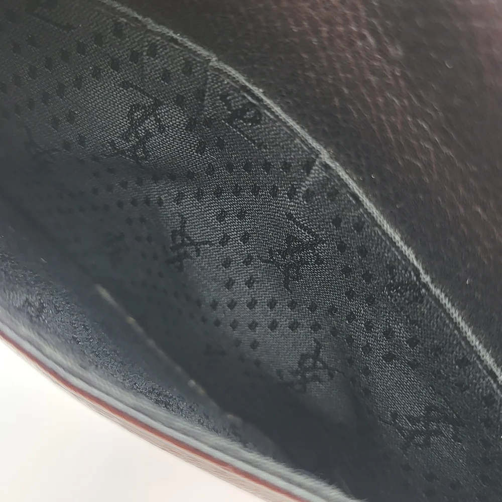 Yves Saint Laurent Cassandra Logo Black Leather Shoulder Bag Vintage Super Rare. - Picture 9 of 16